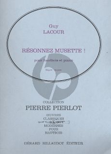 Lacour Resonnez Musette! Hautbois-Piano (intermediate)