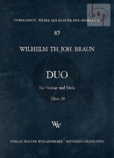 Duo F-major Op.20