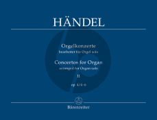 Handel Orgelkonzerte Op.4 Vol.2 No.4 - 6 for Organ Solo (arr. Karl Matthaei)