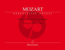 Mozart Werke fur Klavier zu 4 Handen (edited by Wolfgang Rehm and Michael Topfel) (Barenreiter-Urtext)