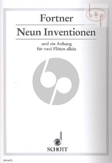 9 Inventionen und ein Anhang