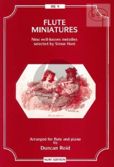 Flute Miniatures (9 Well-Known Melodies selected by Simon Hunt)