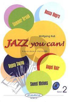 Russ Jazz You Can Vol.2 Akkordeon (Buch mit Cd)