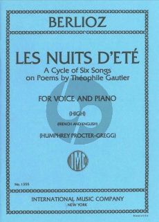 Berlioz Les Nuits d'Ete High Voice