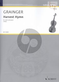Harvest Hymn (1932) for Violin and Piano
