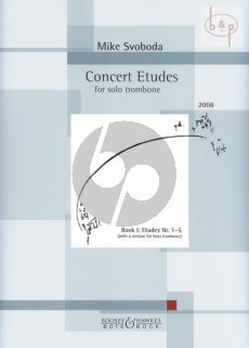 Concert Etudes Vol.1 for Trombone