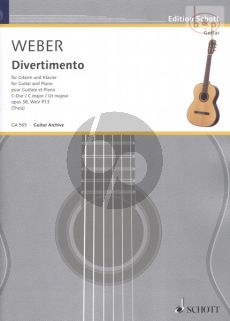 Divertimento C-dur Op.38 (WeV P.13)