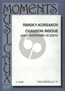 Rimsky-Korsakov Chanson Indoue (Sadko) Violoncello and Piano (transcr. by Julius Klengel) (edited by Árpád Pejtsik)