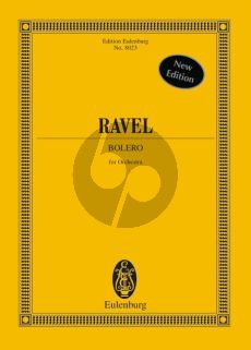 Ravel Bolero für Orchester (Studienpartitur) (Arbie Orenstein)