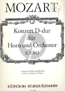 Konzert D-Dur KV 412 (386b) (mit Horn D St.)