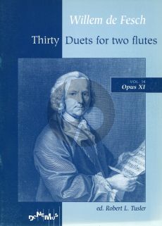 de Fesch 30 Duets op.11 (Playing Score) (Tusler)