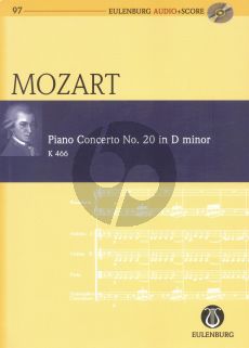 Mozart Concerto No.20 d-minor KV 466 Piano-Orch. Study Score