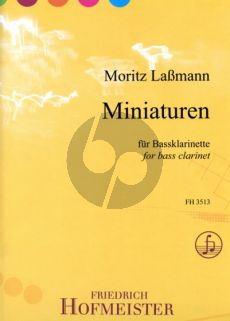 Lassmann Miniaturen Bassklarinette solo