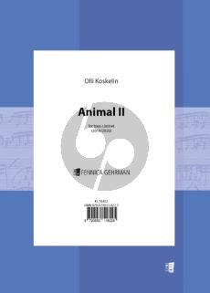 Koskelin Animal II for Bass Clarinet