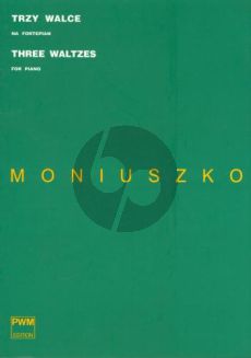 Moniuszko 3 Waltzes Piano solo