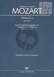 Mass c-minor KV 427 (Soli-Choir-Orch.)