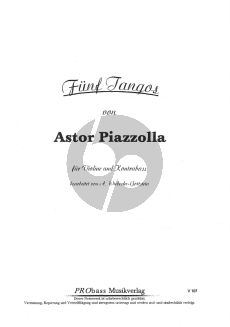 Piazzolla 5 Tangos (Wiebecke-Gottstein)