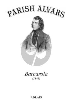 Parish Alvars Barcarola for Harp (1845)