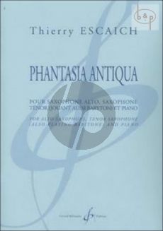 Phantasia Antiqua Alto-and Tenor[Bar.]Sax.- Piano Score/Parts