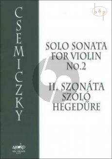 Sonata No.2 Violin Solo
