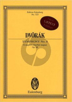 Dvorak Symphony No.8 G-dur Op.88 Study Score