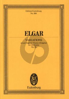 Elgar Enigma Variations Op. 36 Orchestra Study Score (edited by Esther Cavett-Dunsby)