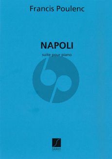 Poulenc Napoli Suite pour Piano