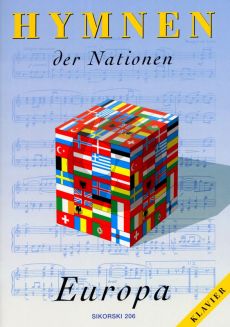 Album Hymnen der Nationen Europ fur Klavier Solo mit Text Beilage