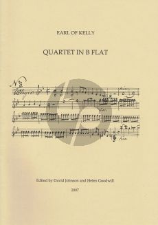 Earl of Kelly Quartet B-flat Major 2 Vi.-Va.-Vc. (Score/Parts) (edited by David Johnson and Helen Goodwill)