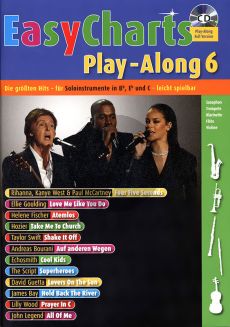 Easy Charts Play-Along Vol.6