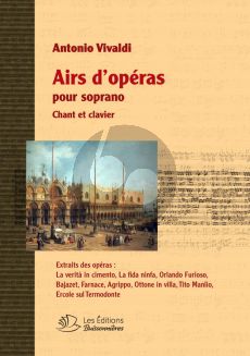 Vivaldi Airs d'Opera Soprano (Chant-Piano)