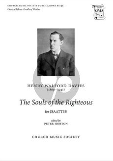 Walford Davies The souls of the righteous SSAATTBB