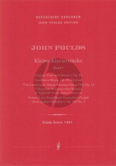 Foulds Collected Piano Pieces Vol.1
