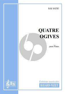 Satie 4 Ogives pour Piano