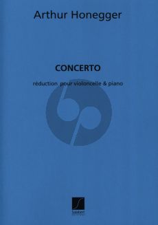 Honegger Concerto Violoncello et Piano