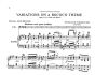 Tchaikovsky Variations on a Rococo Theme Op.33 for Violoncello and Piano (Edited by Leonrad Rose) (IMC)