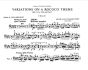 Tchaikovsky Variations on a Rococo Theme Op.33 for Violoncello and Piano (Edited by Leonrad Rose) (IMC)