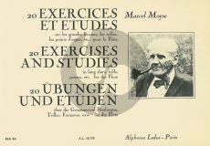 Moyse 20 Exercises et Etudes sur les grandes Liaisons pour Flute