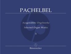 Pachelbel Ausgewahlte Orgelwerke Vol.2 Erster Teil der Choralvorspiele (Herausgegeben von Karl Matthaei)
