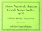 Hummel Grande Sonate As-Dur Op. 92 Klavier zu 4 Hd. (Werner Thomas-Mifune)