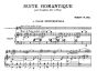 Planel Suite Romantique No.4 Valse Sentimentale Saxophone Alto et Piano