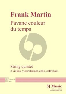 Martin Pavane Couleur du Temps 2 Vi.-Va.-Vc./Db. (Score/Parts)