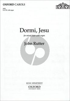 Rutter Dormi Jesu SATB-Organ