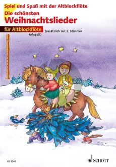 Die Schönsten Weihnachtslieder Altbfl. mit 2e Stimme) (Buch) (Marianne Magolt)