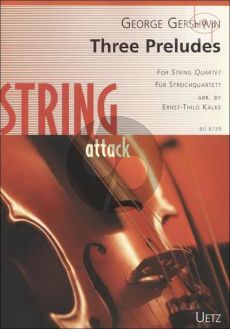 3 Preludes for String Quartet Score and Parts
