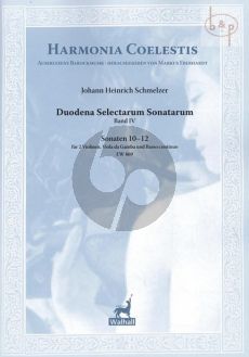 Duodena Selectarum Sonatarum Vol.4 Sonaten 10 - 12 (2 Vi.-Viola da G.-Bc)