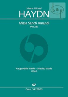 Missa Sancti Amandi MH 229 (SATB-Orch.) (Vocal Score)
