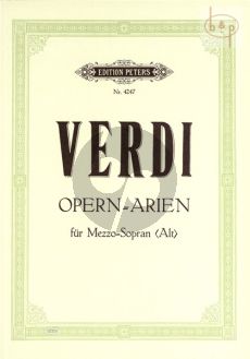 Ausgewahlte Opern Arien Mezzo-Soprano/Alt
