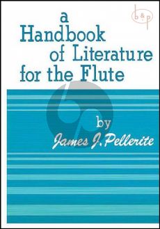 A Handbook of Literature for the Flute