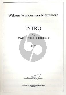 Nieuwkerk Intro (1993) 2 Treble Recorders